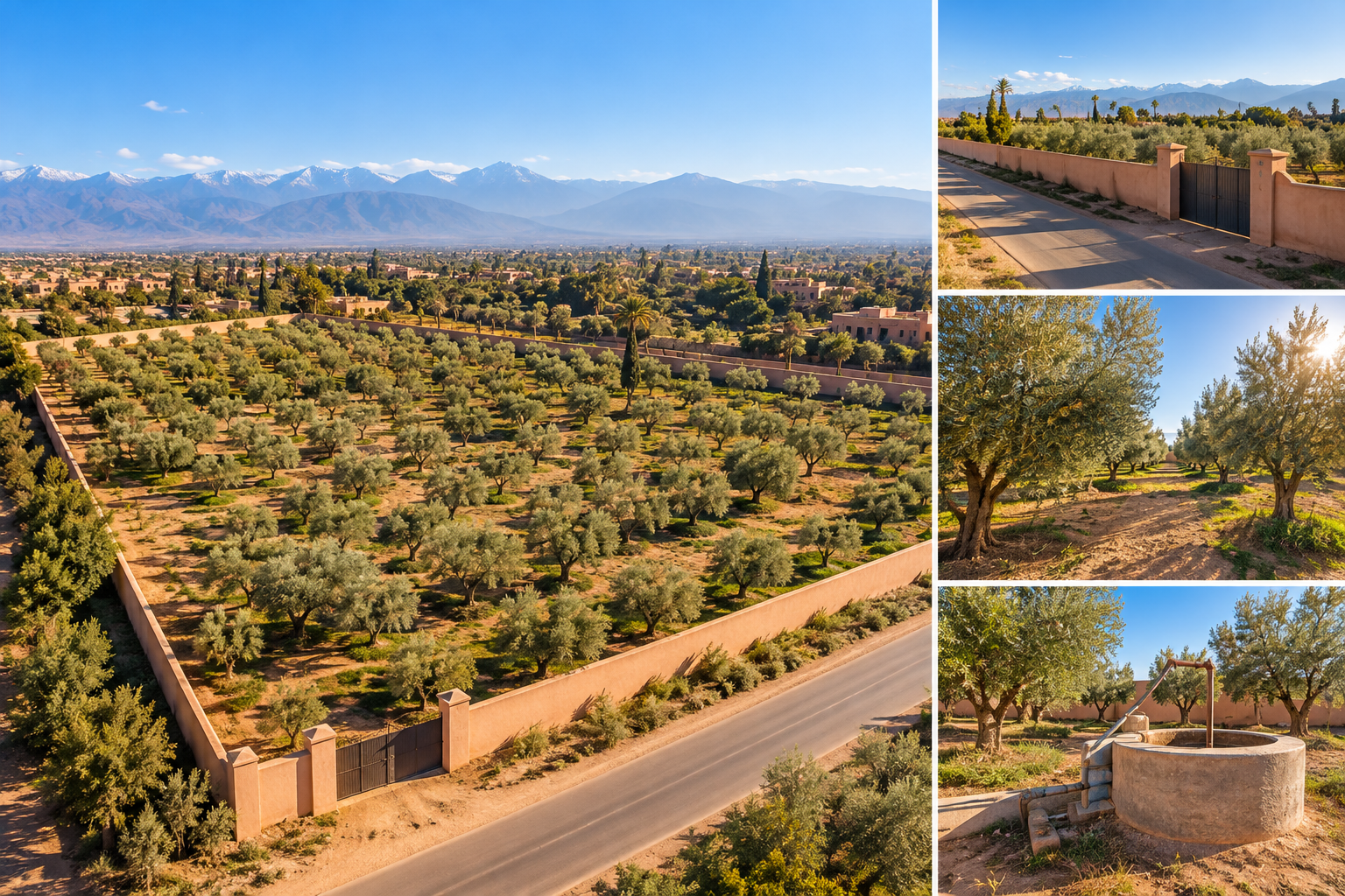Domaine olivier aux portes de Marrakech